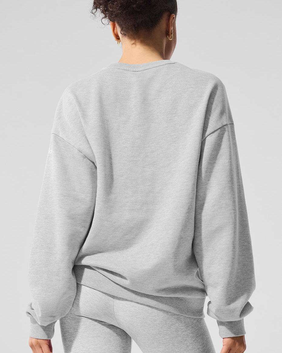 Chill Crew Neck Pullover - Athletic Heather Grey
