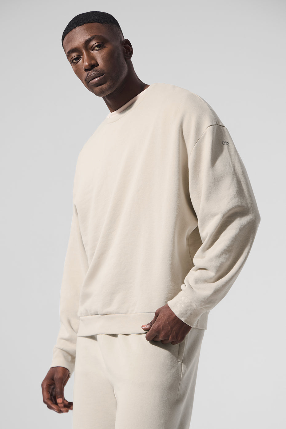Chill Crew Neck Pullover - Bone