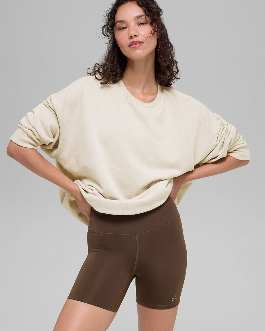 Chill Crew Neck Pullover - Bone