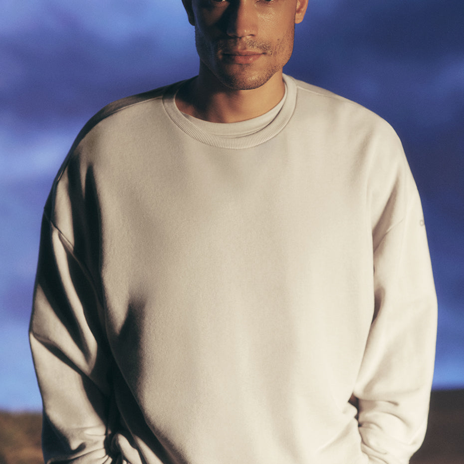 Chill Crew Neck Pullover - Bone