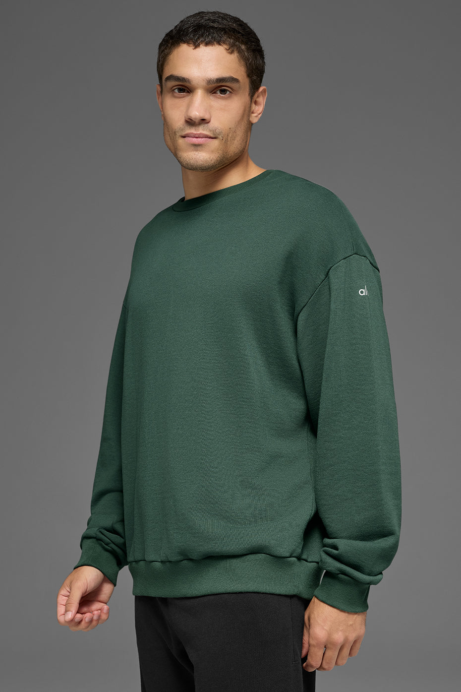 Chill Crew Neck Pullover - Clover Green