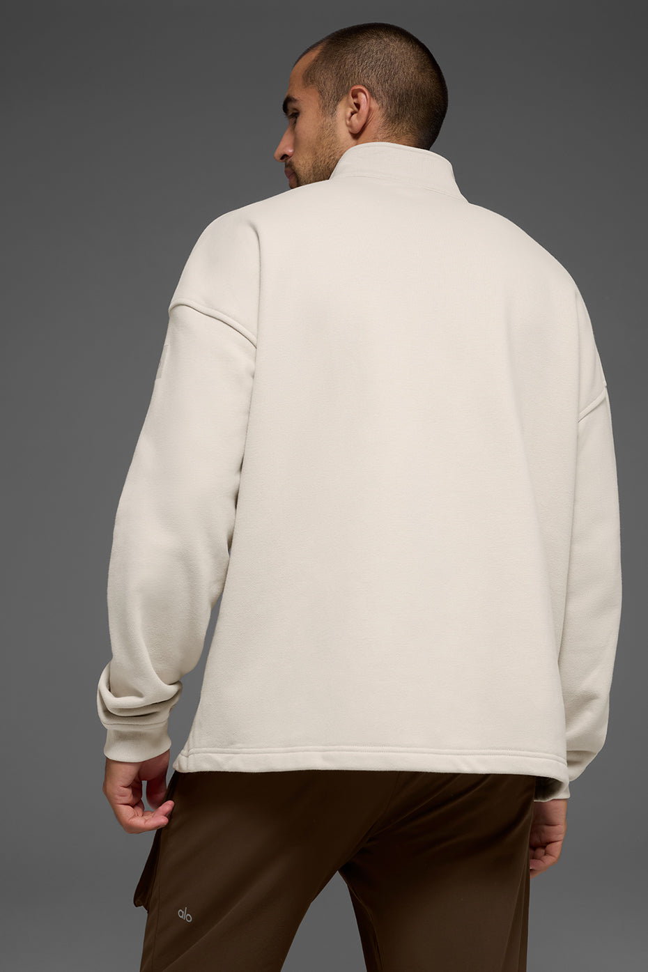 Renown Heavy Weight 1/4 Zip - Bone