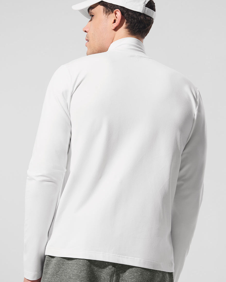 Conquer Reform Mock Neck Long Sleeve - White