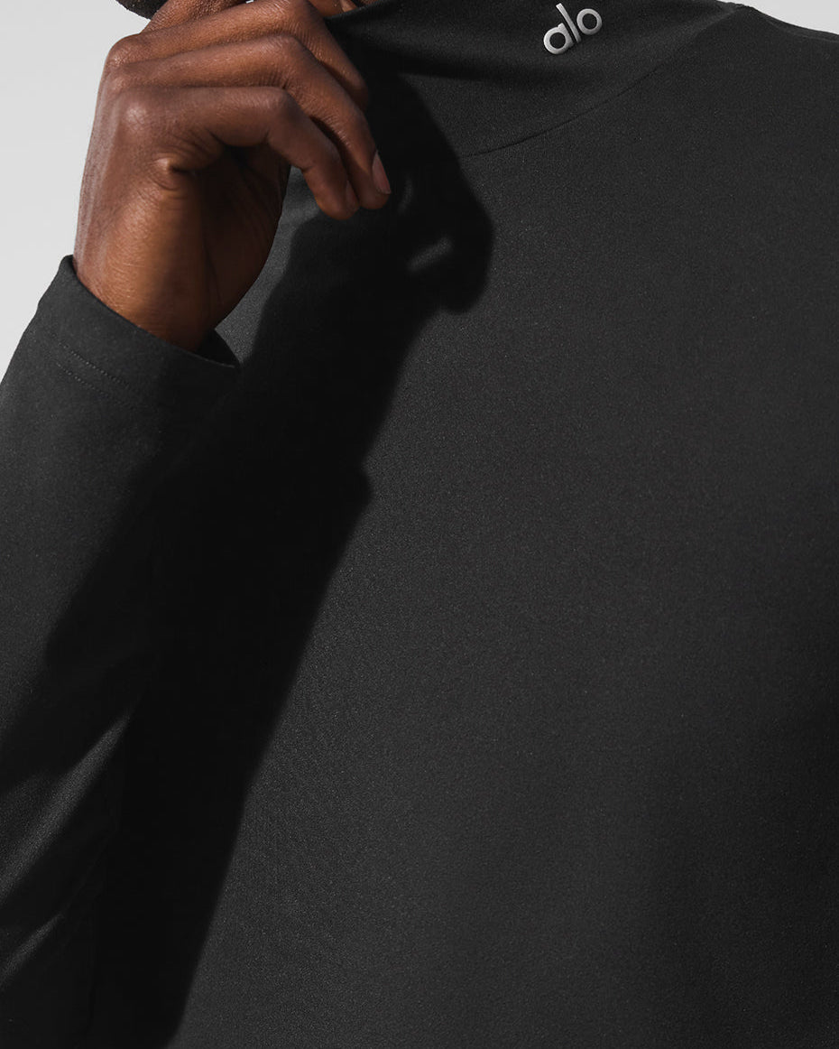 Conquer Reform Mock Neck Long Sleeve - Black