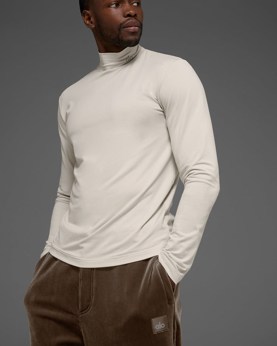 Conquer Reform Mock Neck Long Sleeve - Bone