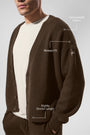 Scholar Cardigan Sweater - Espresso