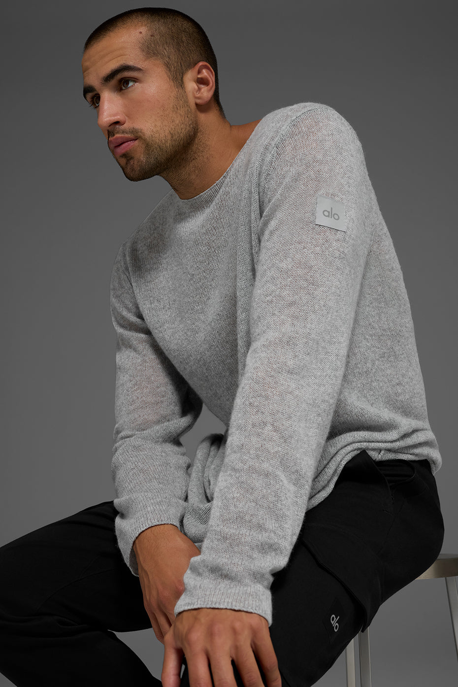 Cashmere Reform Long Sleeve - Dove Grey Heather
