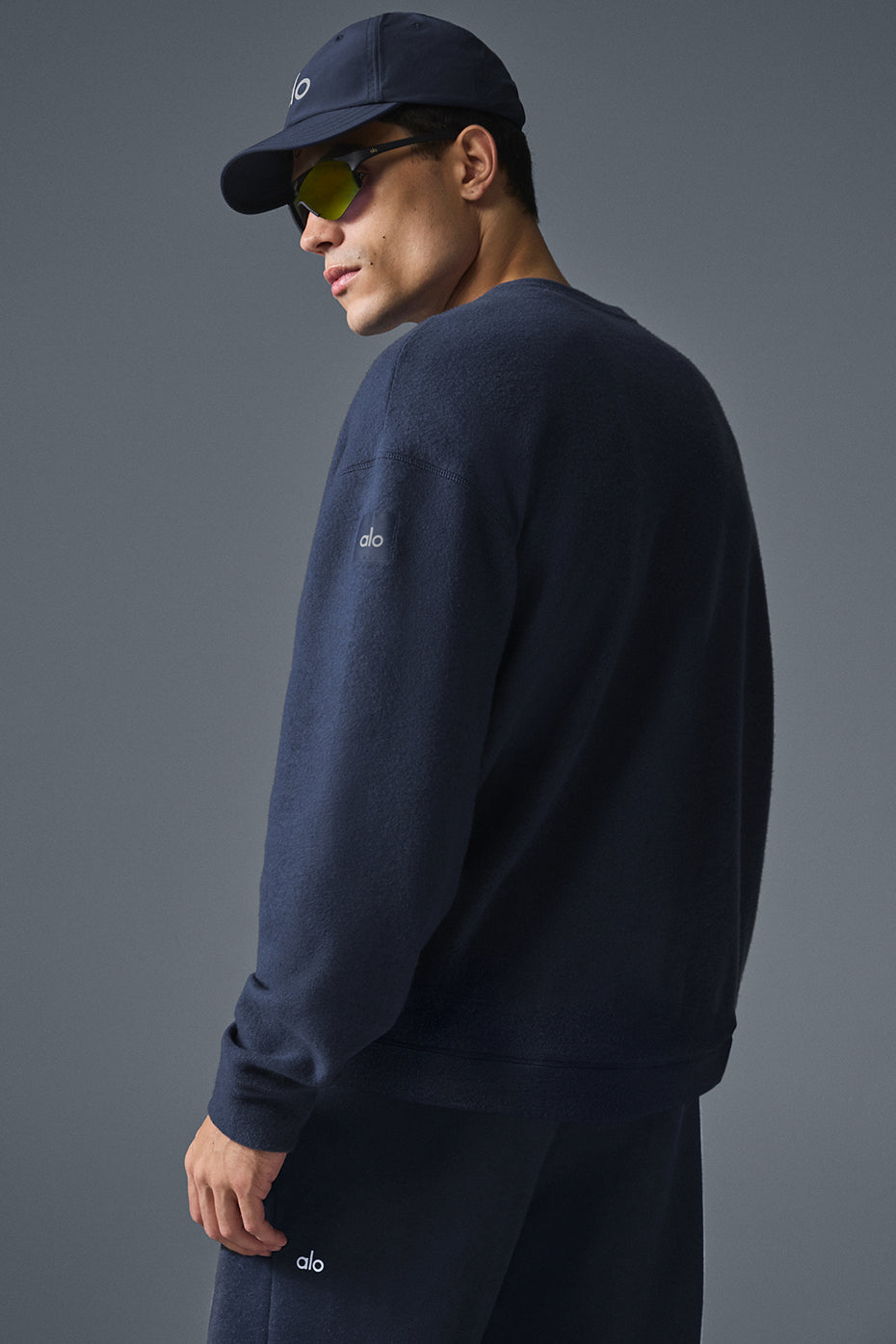 Triumph Restore Crew Neck Sweatshirt - Navy