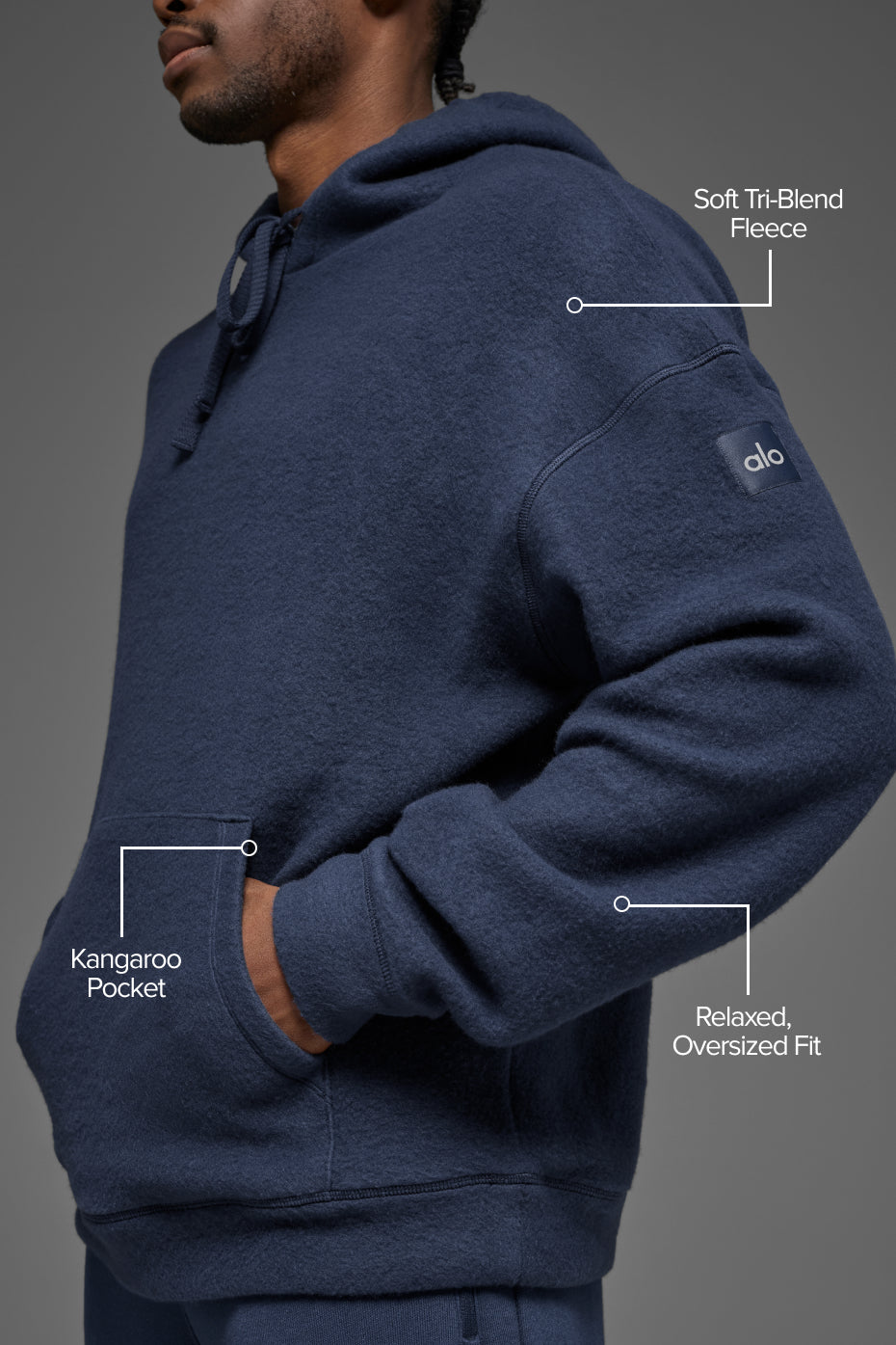 Triumph Restore Hoodie - Navy
