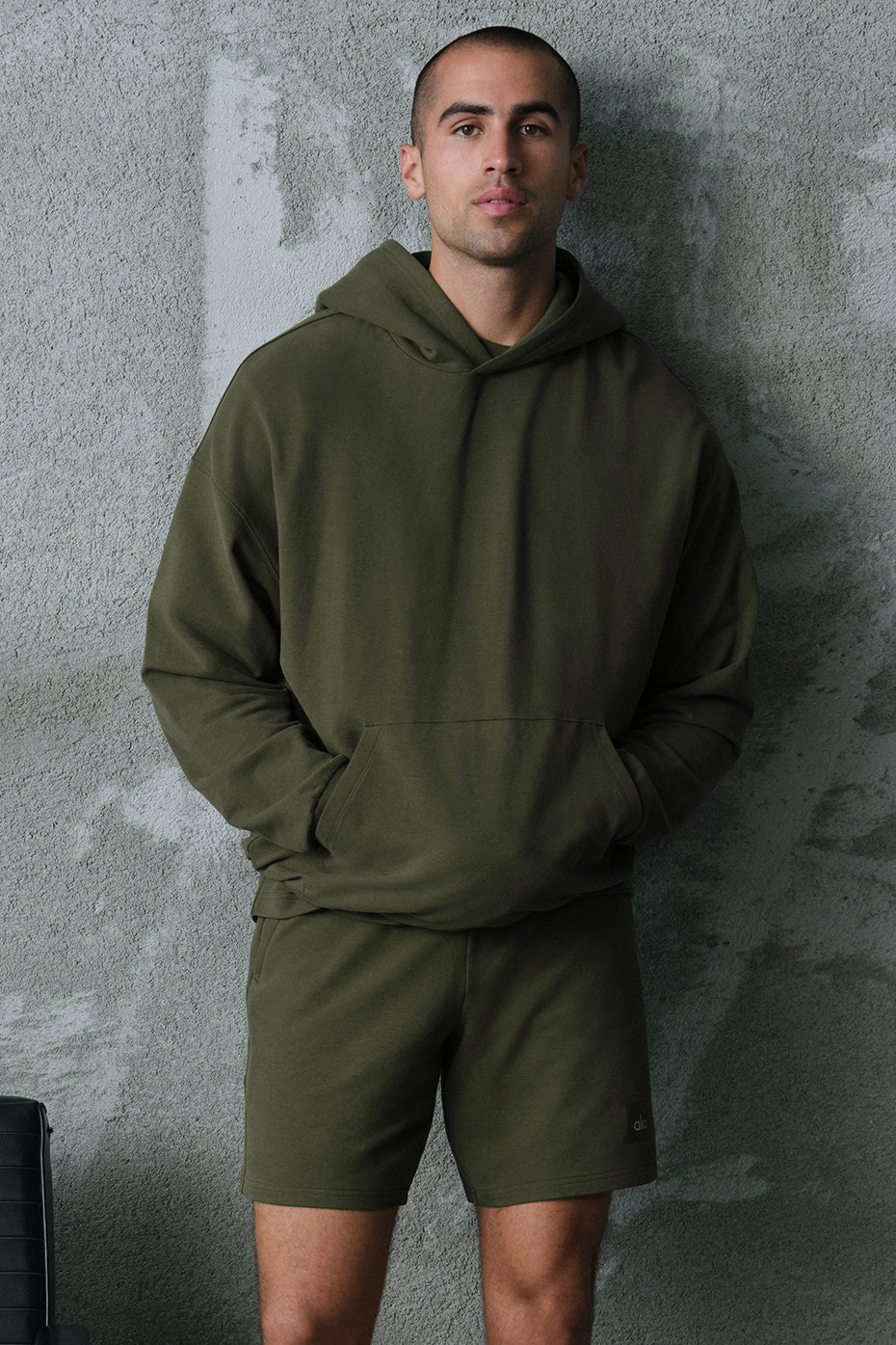 Double Take Hoodie - Green Olive