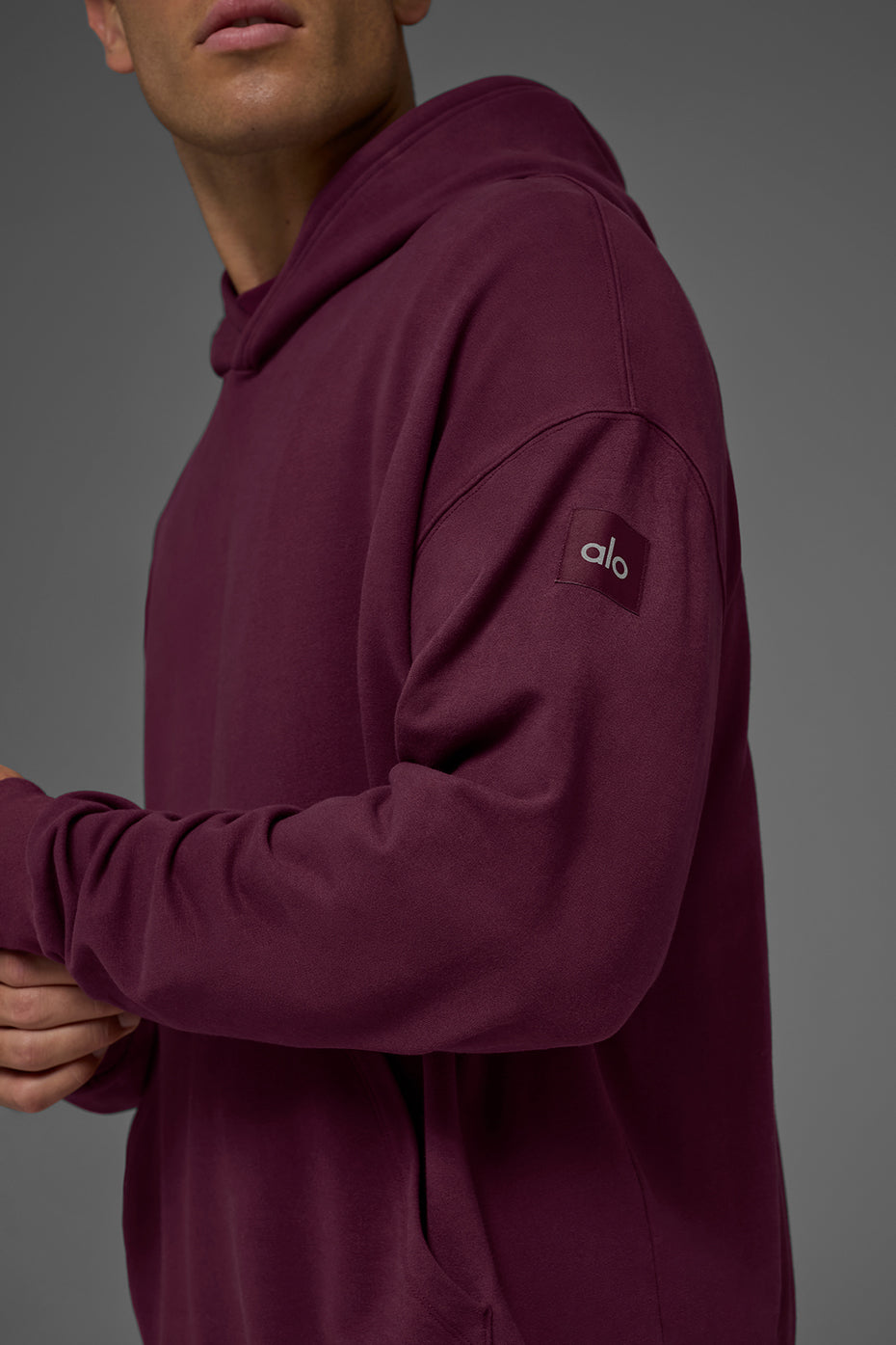 Double Take Hoodie - Burgundy