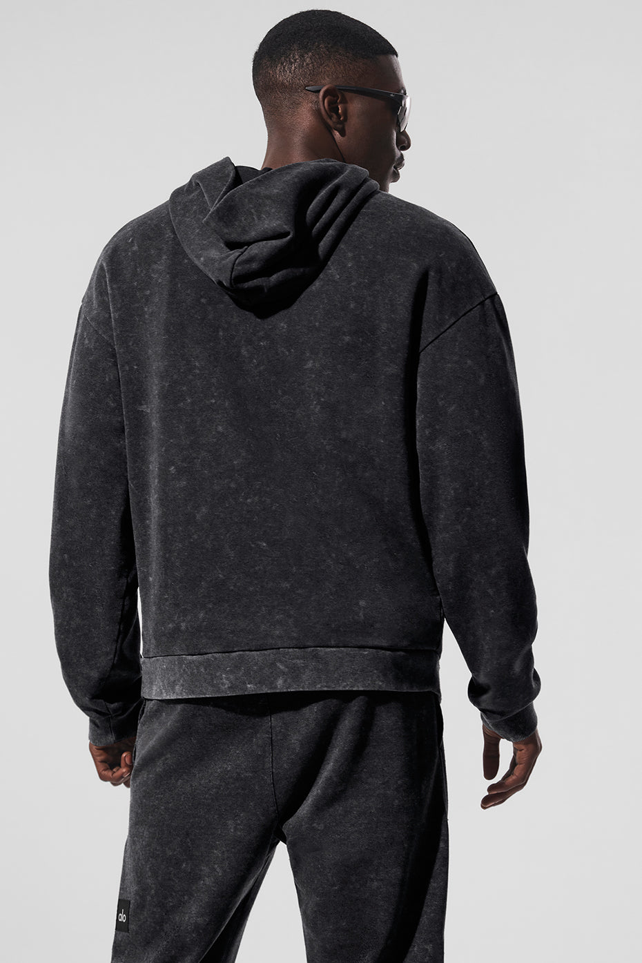 Chill Vintage Wash Hoodie - Black Wash