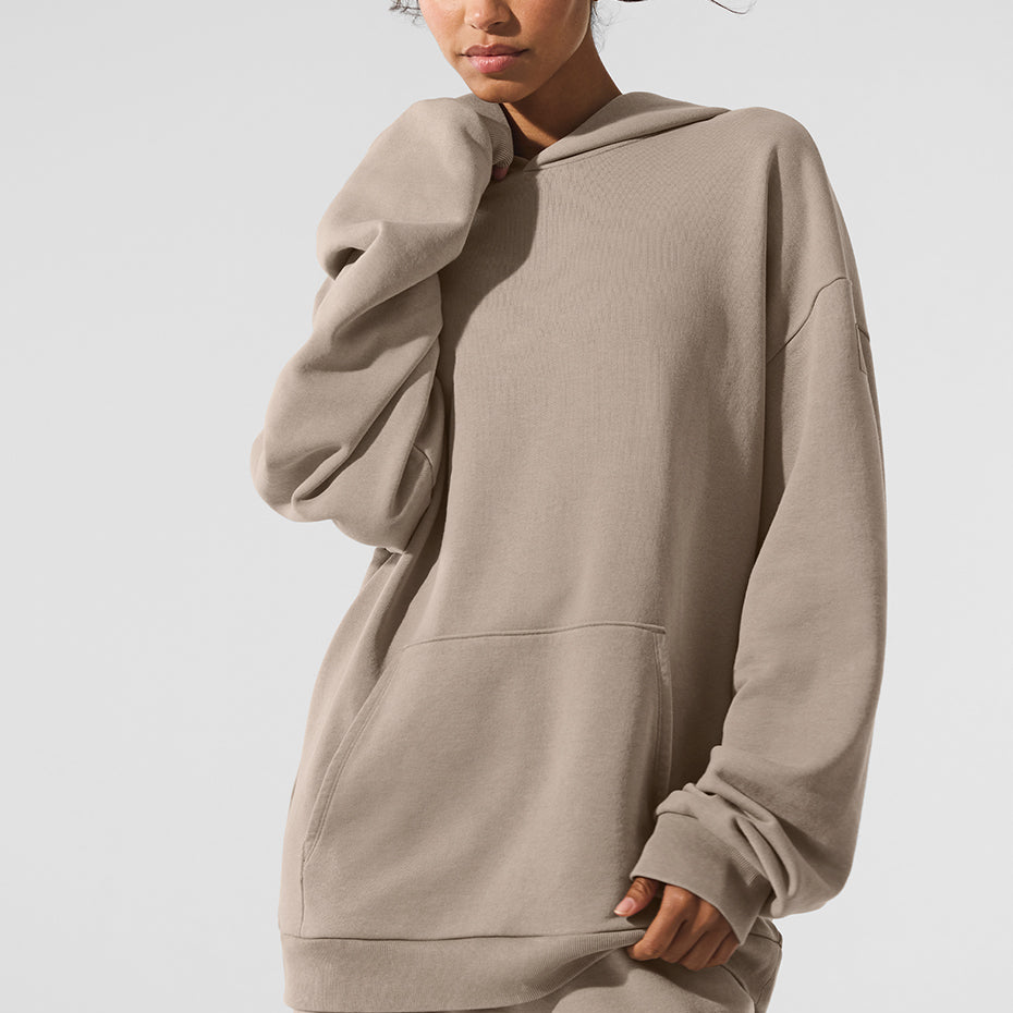 Chill Vintage Wash Hoodie - Gravel Wash