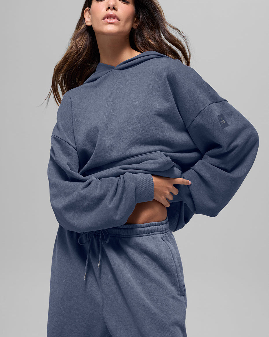 Chill Vintage Wash Hoodie - Bluestone Wash