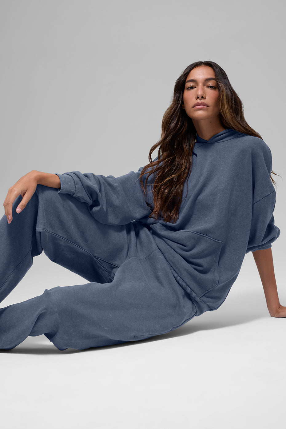 Chill Vintage Wash Hoodie - Bluestone Wash