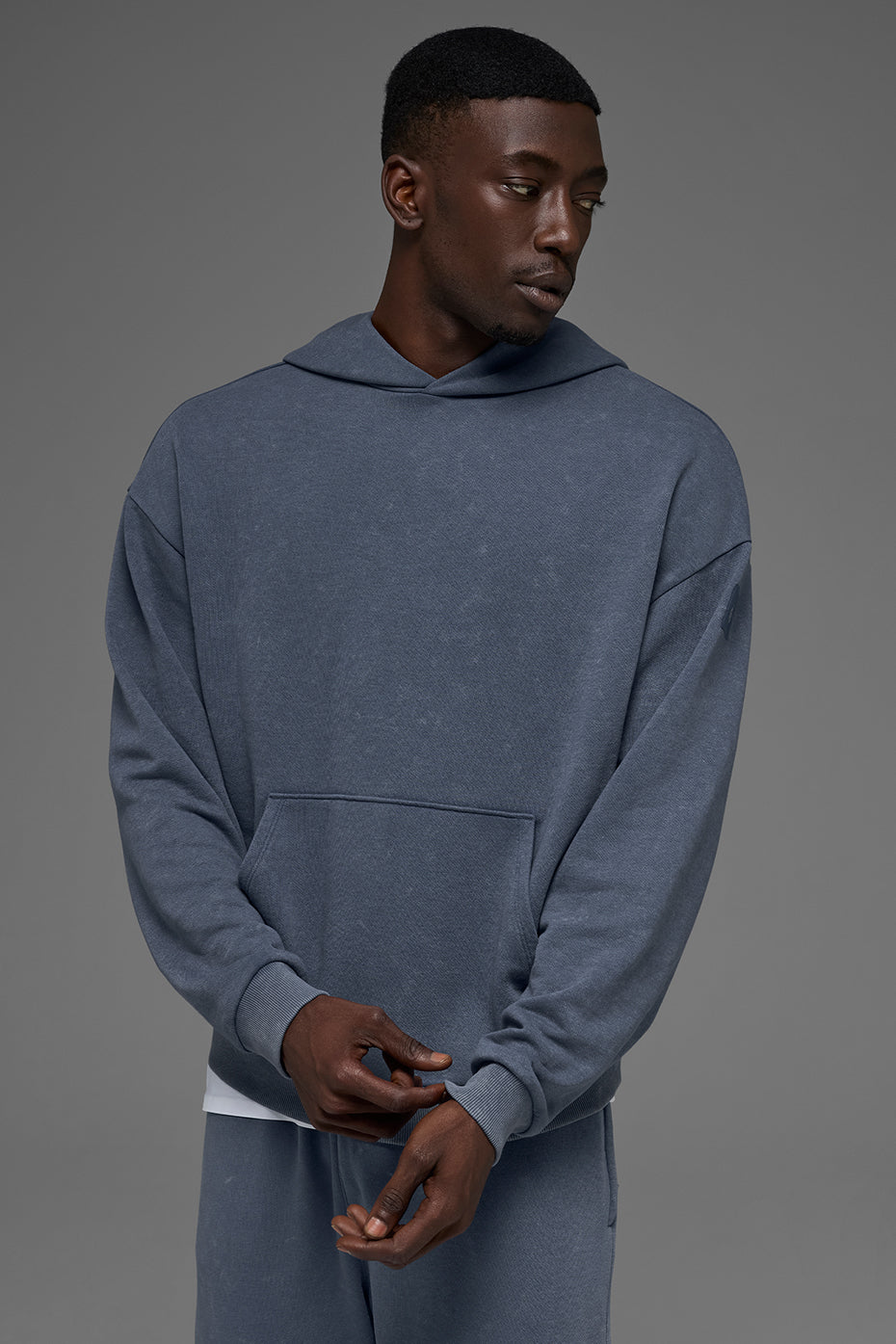 Chill Vintage Wash Hoodie - Bluestone Wash