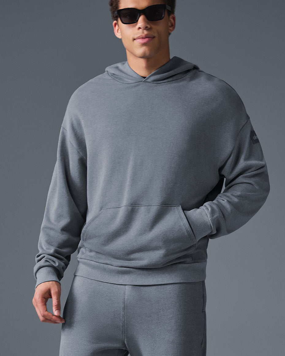 Chill Vintage Wash Hoodie - Steel Grey Wash