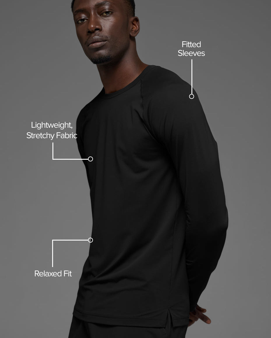 Idol Crewneck Long Sleeve - Black