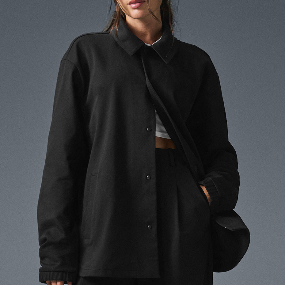 Edition Sueded Jacket - Black
