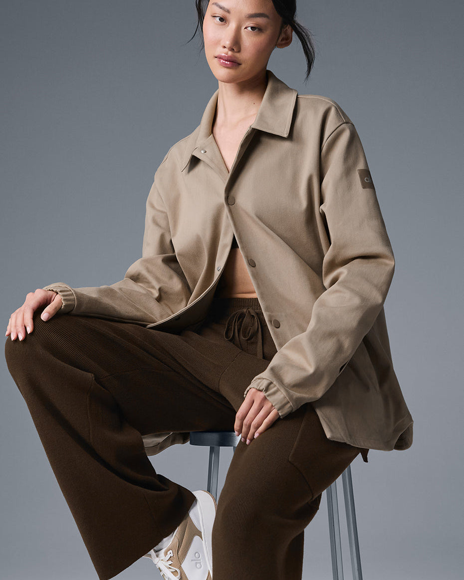 Edition Sueded Jacket - Gravel