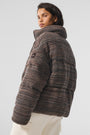 Stage Sweater Puffer - Brown Multi