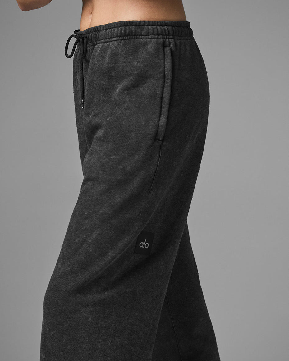 Chill Vintage Wash Sweatpant - Black Wash
