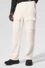 Polar Fleece Ridge Cargo Pants - Ivory
