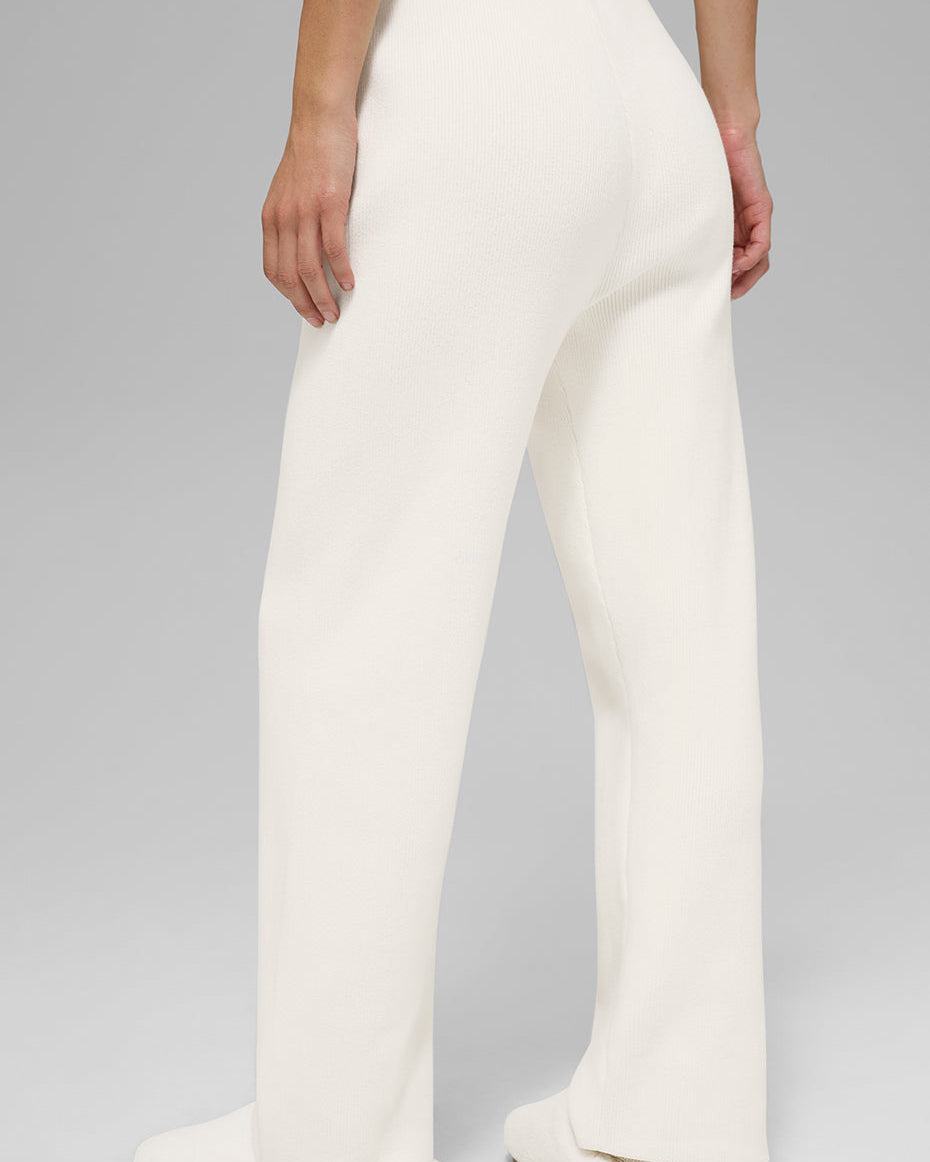 Scholar Straight Leg Sweatpant - Ivory