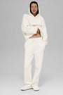 Scholar Straight Leg Sweatpant - Ivory