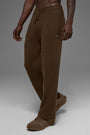 Scholar Straight Leg Sweatpant - Espresso