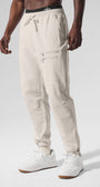 Takeaway Track Pant - Bone
