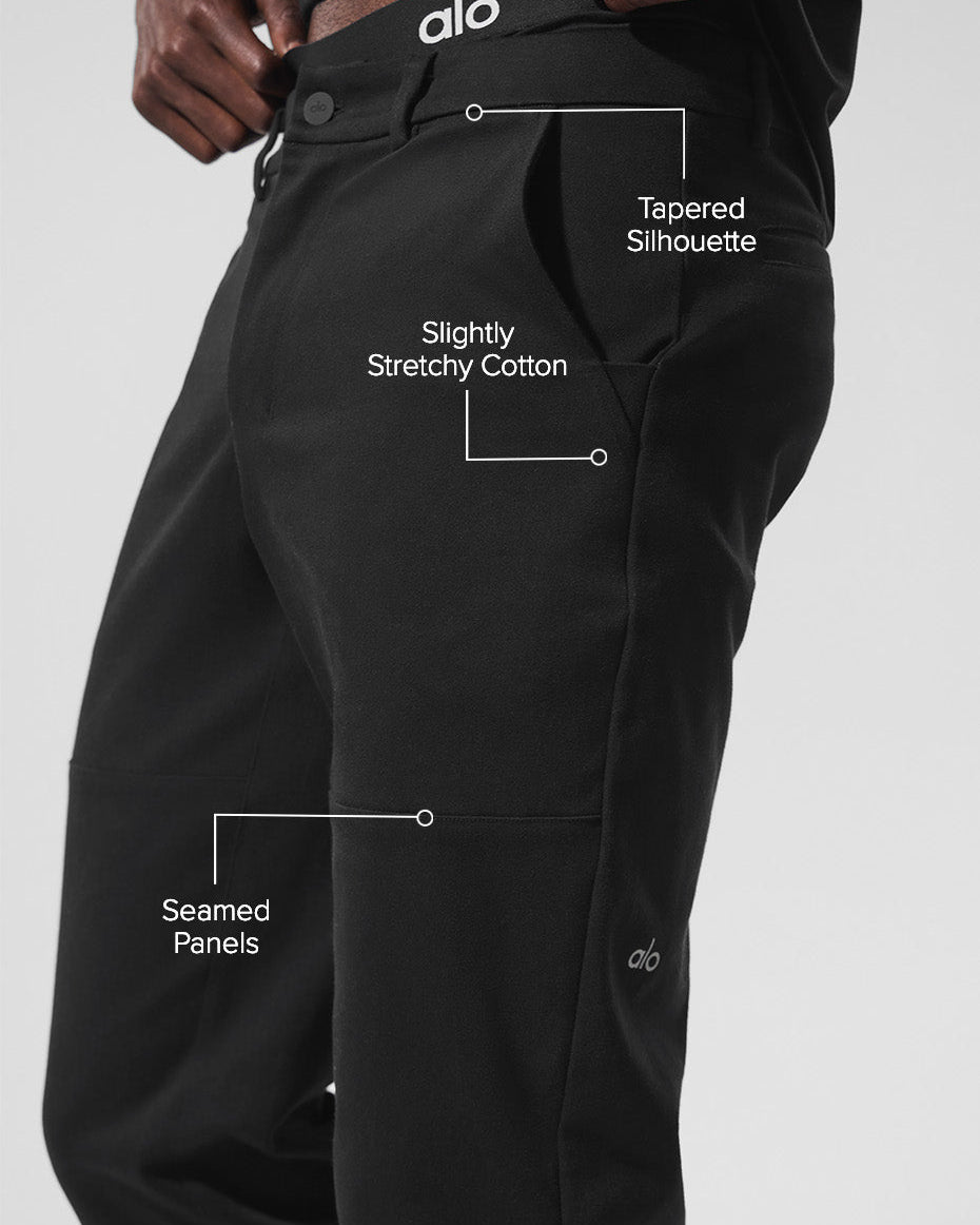 Edition Sueded Pant - Black