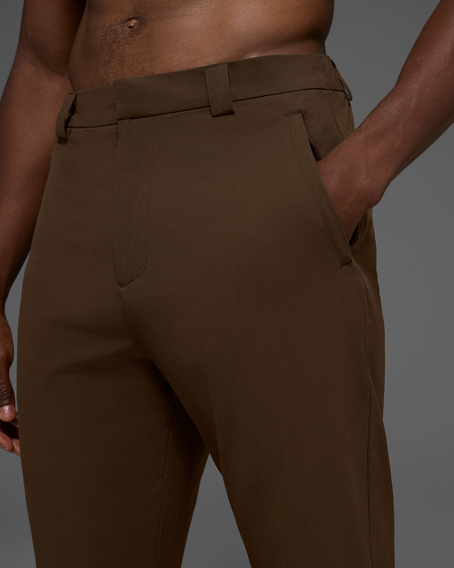 Co-Op Cropped Tech Trouser - Espresso