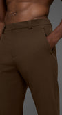 Co-Op Cropped Tech Trouser - Espresso