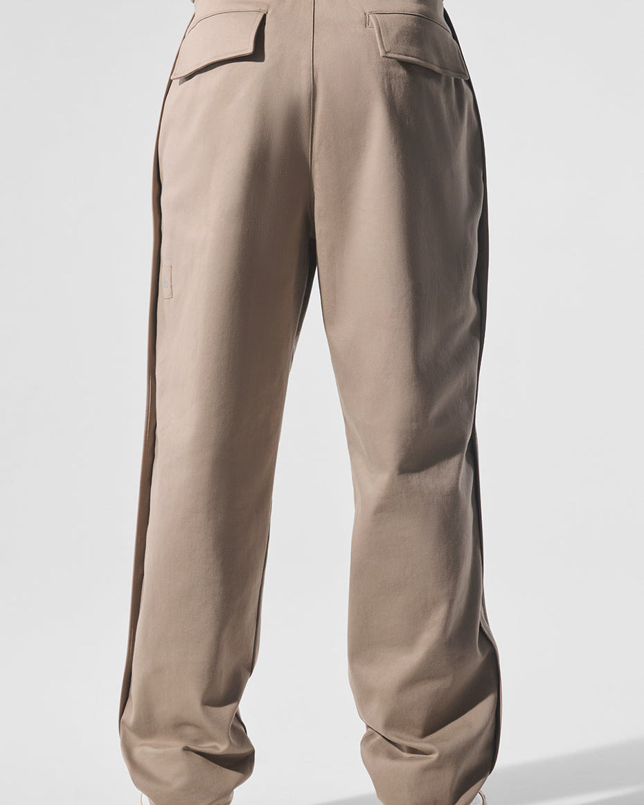 Edition Sueded Straight Leg Pant - Gravel