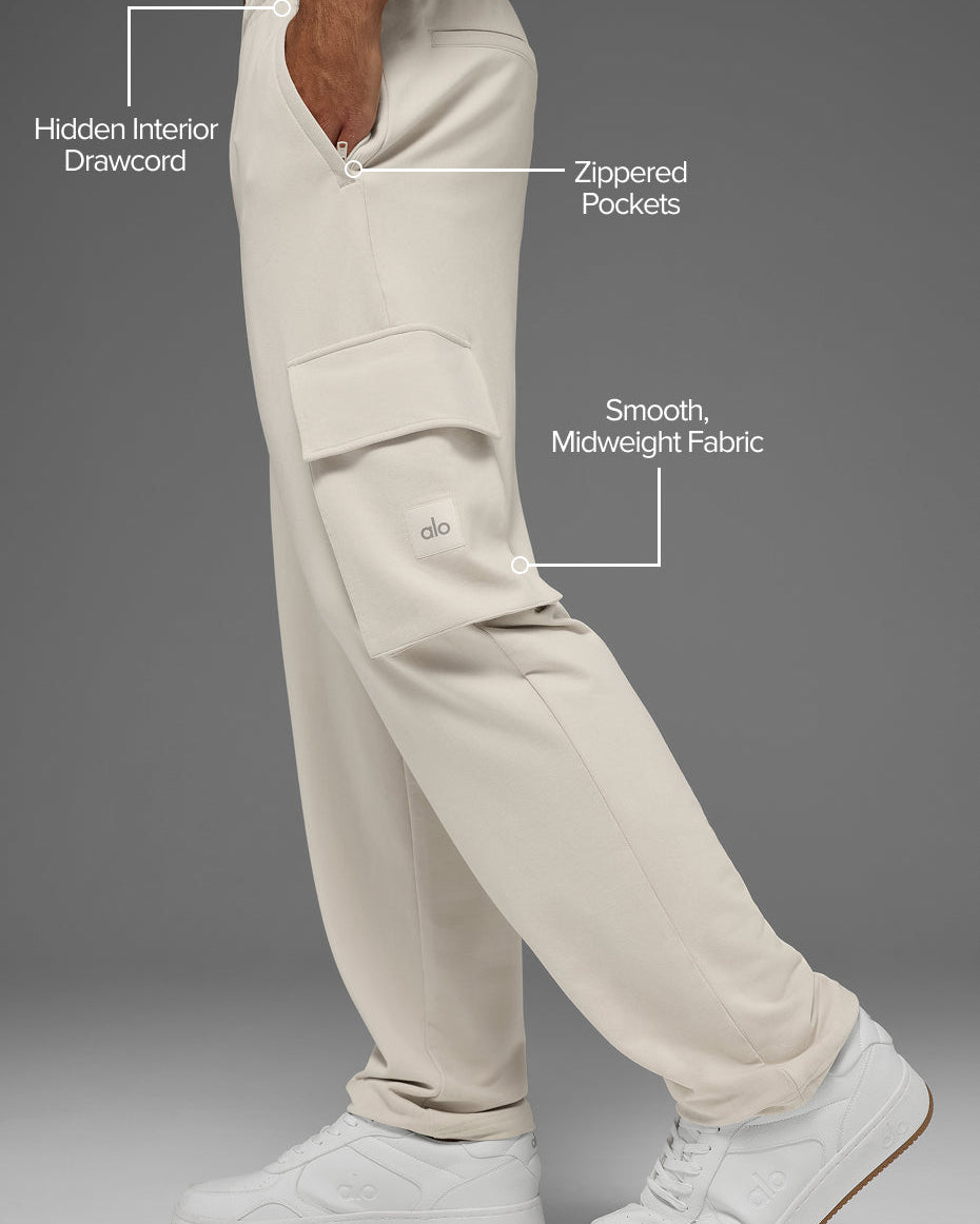Double Take Cargo Pant - Bone