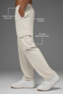 Double Take Cargo Pant - Bone