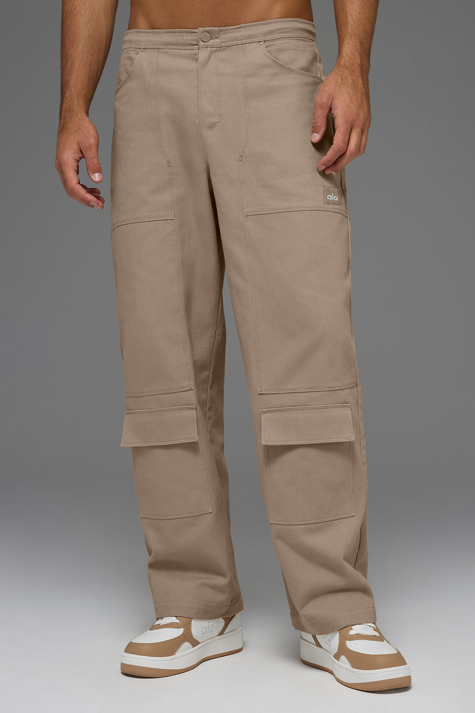 Cotton Canvas Carpenter Pant - Gravel
