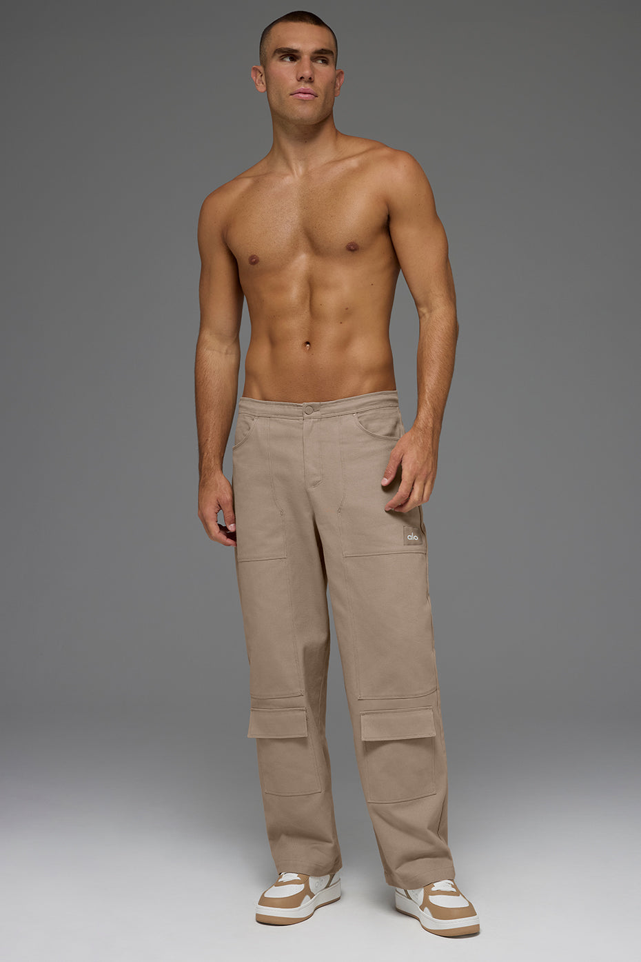 Cotton Canvas Carpenter Pant - Gravel