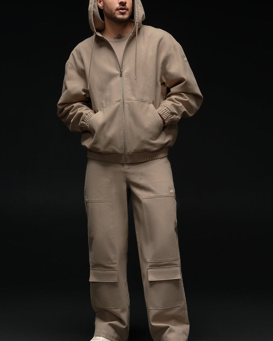 Cotton Canvas Carpenter Pant - Gravel