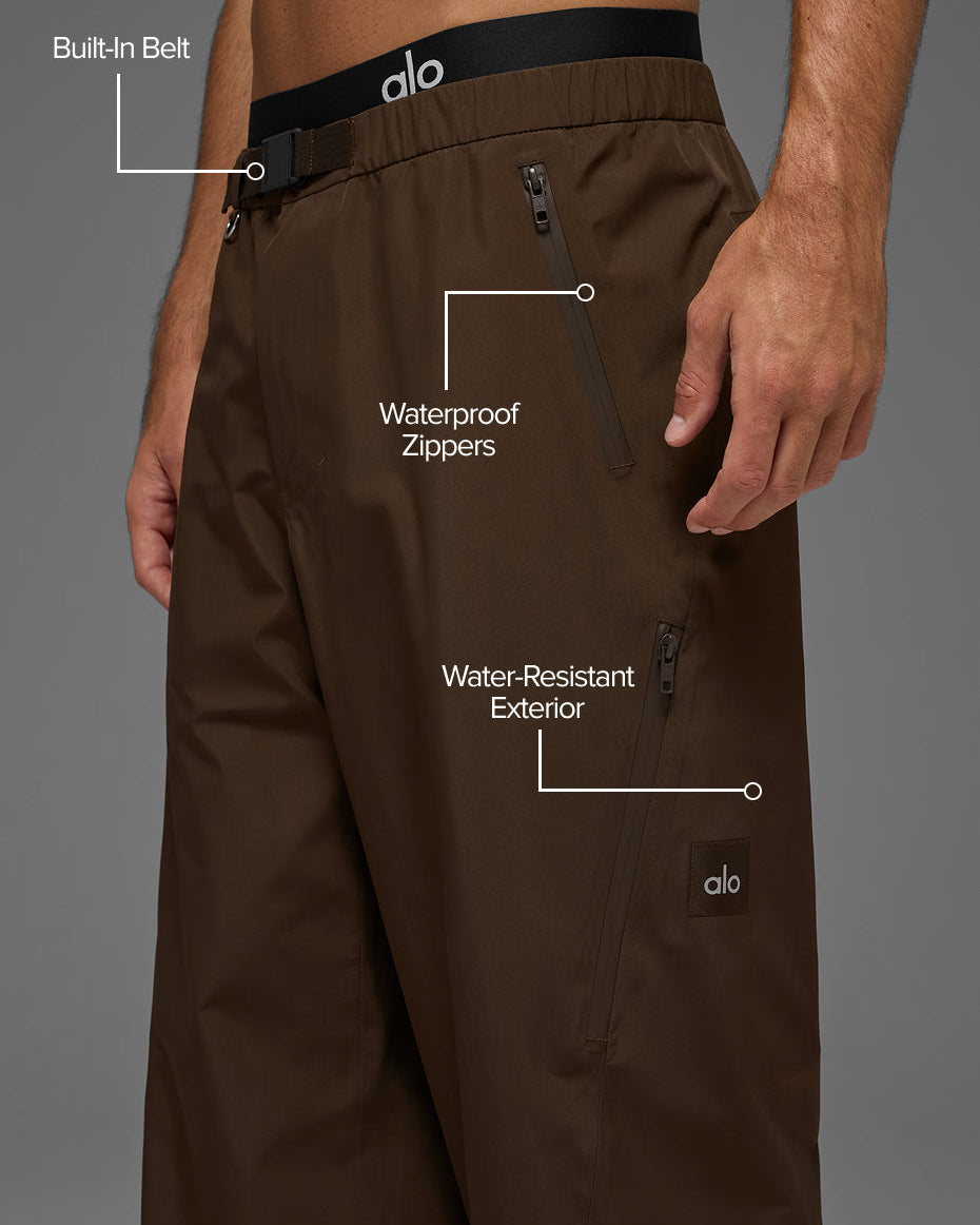 Alpha Shell Pant - Espresso