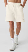 Quilted Stadium Short - Ivory