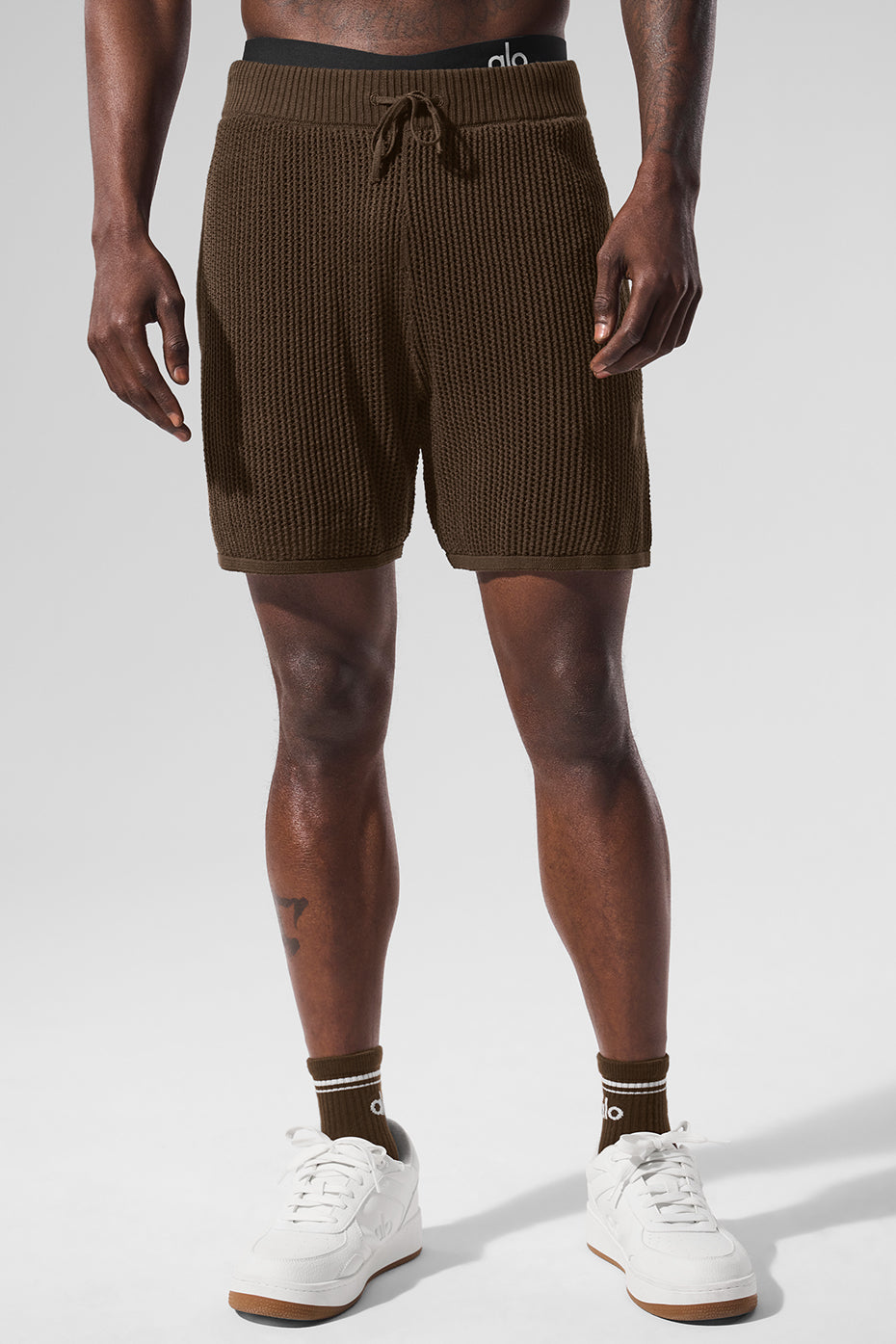 Open-Knit Short - Espresso