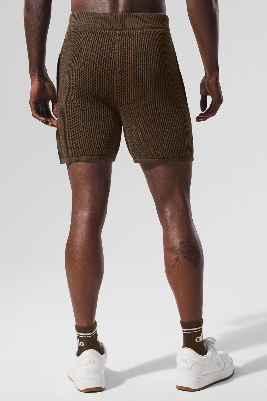 Open-Knit Short - Espresso