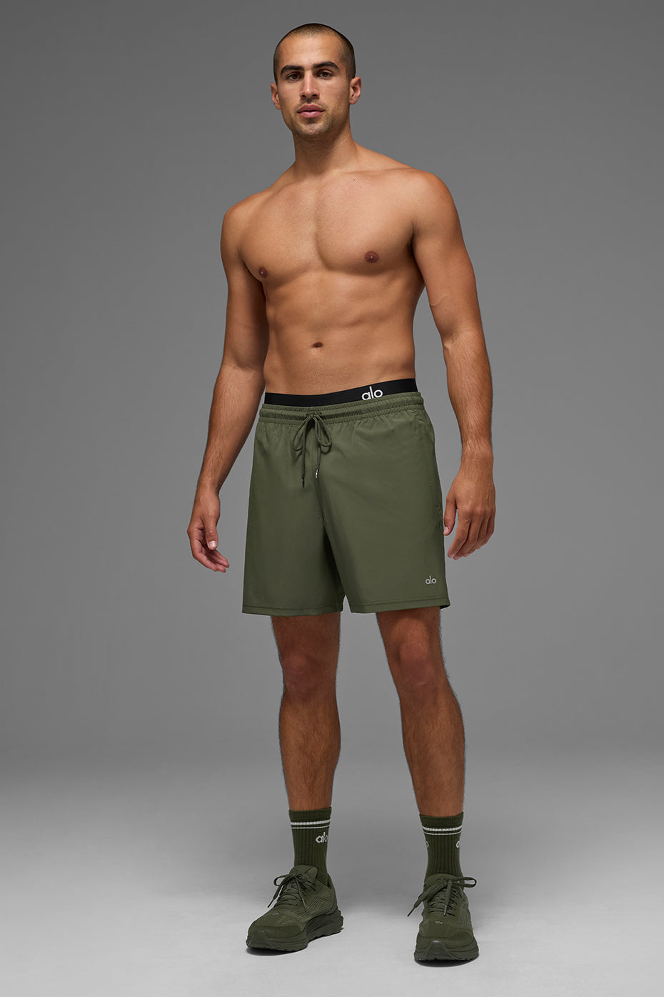 7" Circuit Short - Green Olive