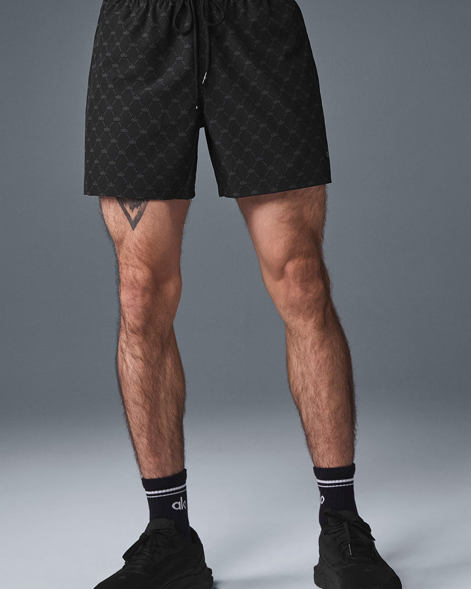 7'' Diamond Circuit Short - Black/Anthracite