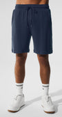 7" Micro Waffle Fast Break Short - Navy