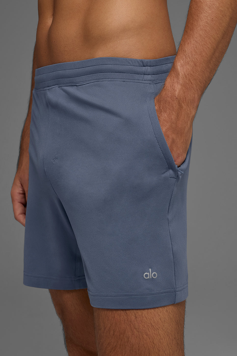 7" Conquer React Performance Short - Bluestone
