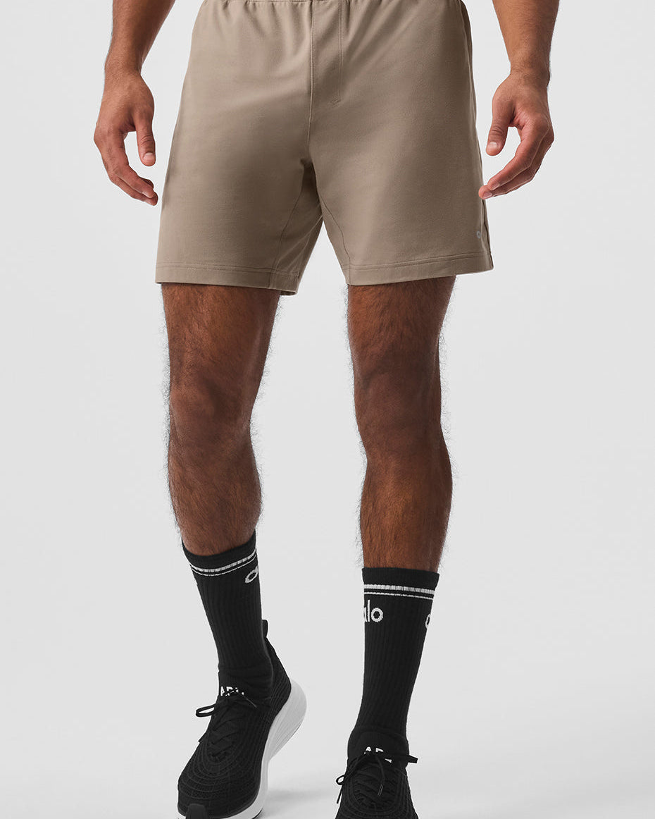 7" Conquer React Performance Short - Gravel
