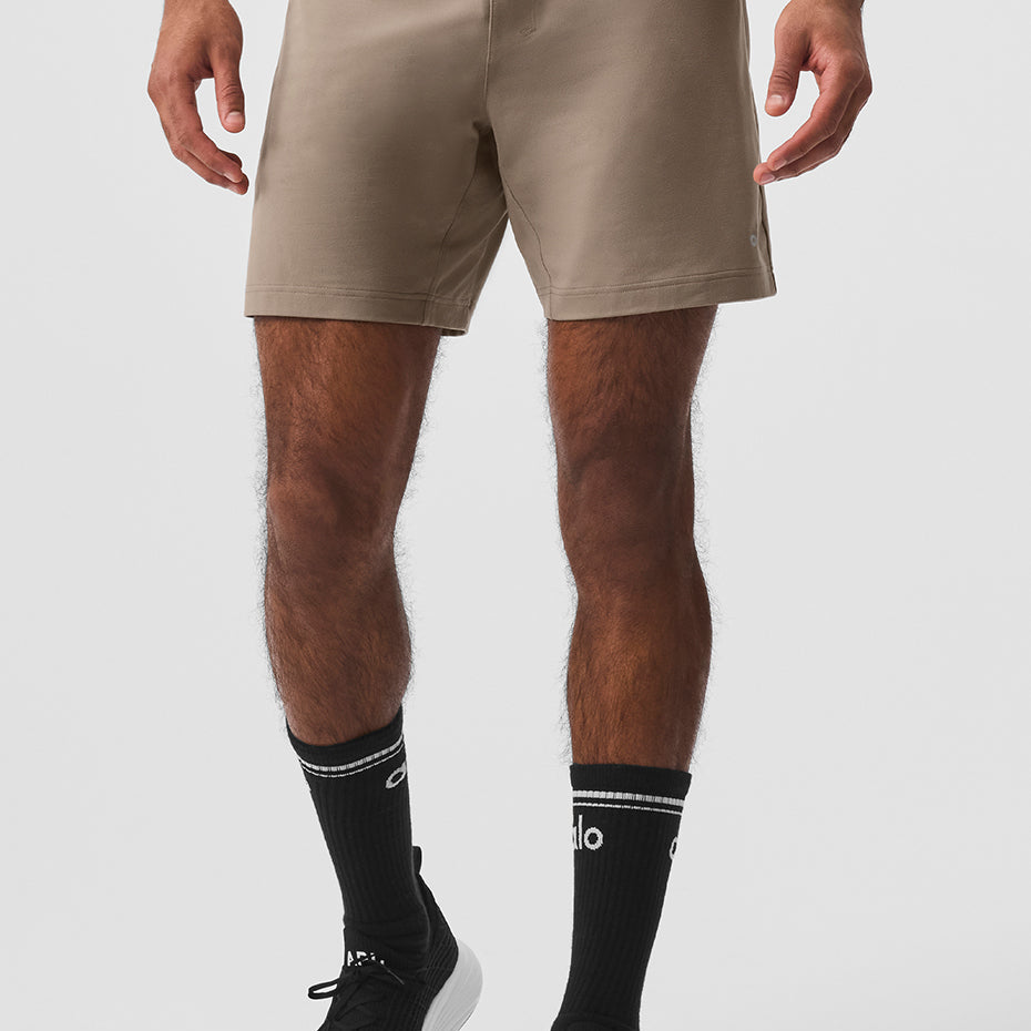 7" Conquer React Performance Short - Gravel